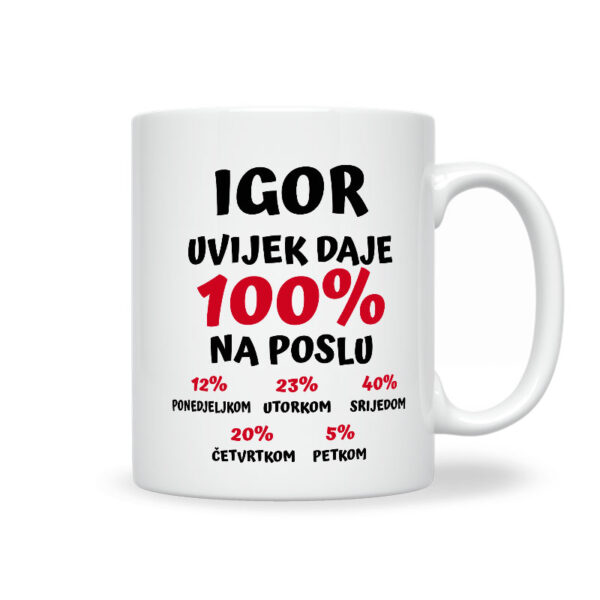 Igor Uvijek Daje 100% Na Poslu