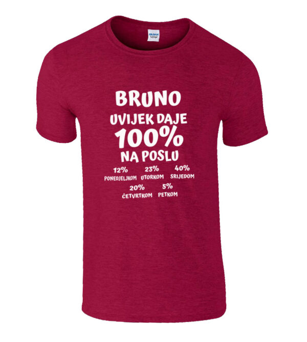 Bruno Uvijek Daje 100% Na Poslu