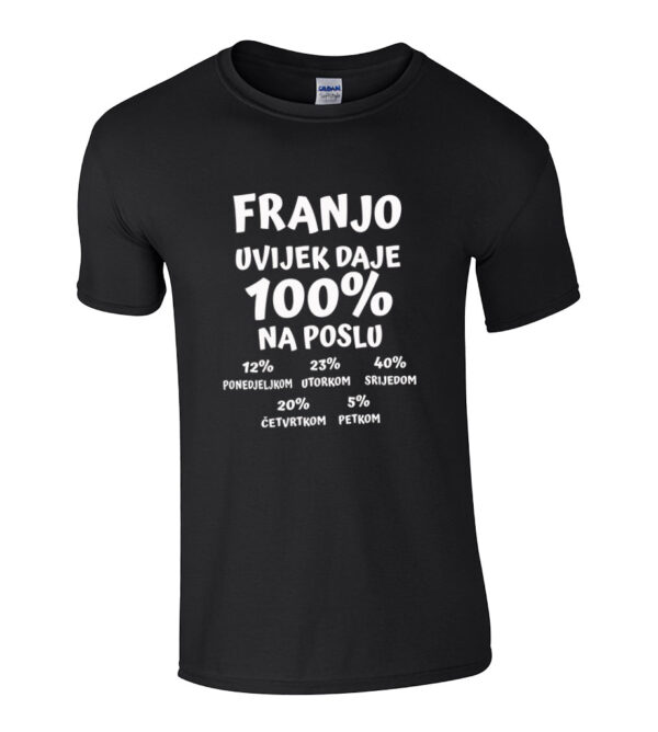 Franjo Uvijek Daje 100% Na Poslu