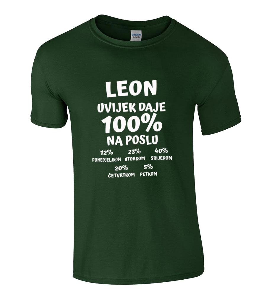 Leon Uvijek Daje 100% Na Poslu