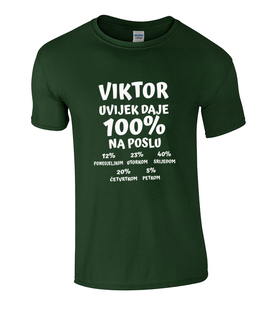 Viktor Uvijek Daje 100% Na Poslu