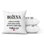 Božena, Svijetu Si Možda Samo Jedna Osoba, Ali Meni Si Cijeli Svijet. Volim Te! - Slika 2