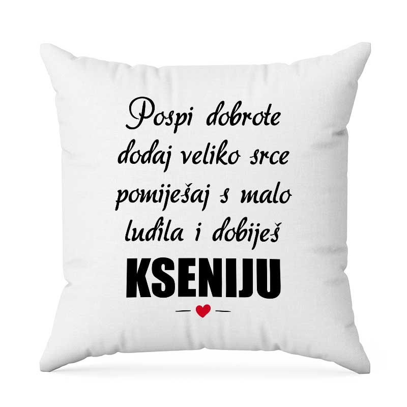 Pospi Dobrote Dodaj Veliko Srce Pomiješaj S Malo Ludila I Dobiješ Kseniju