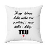 Pospi Dobrote Dodaj Veliko Srce Pomiješaj S Malo Ludila I Dobiješ Teu