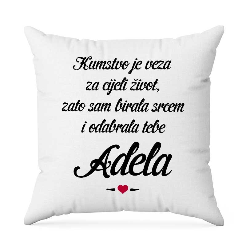 Kumstvo Je Veza Za Cijeli Život, Zato Sam Birala Srcem I Odabrala Tebe Adela