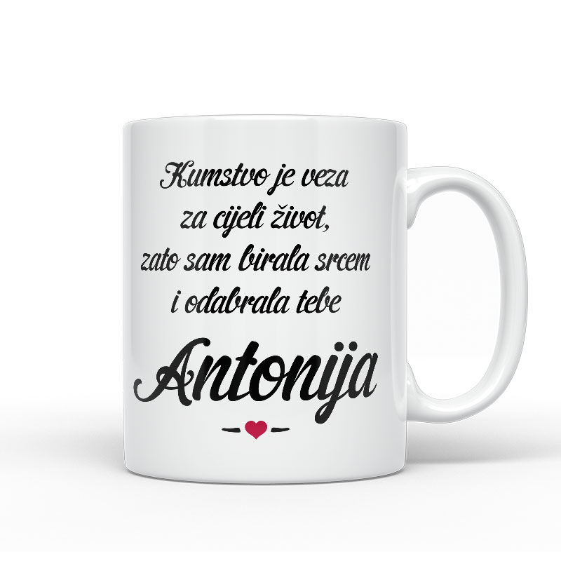 Kumstvo Je Veza Za Cijeli Život, Zato Sam Birala Srcem I Odabrala Tebe Antonija