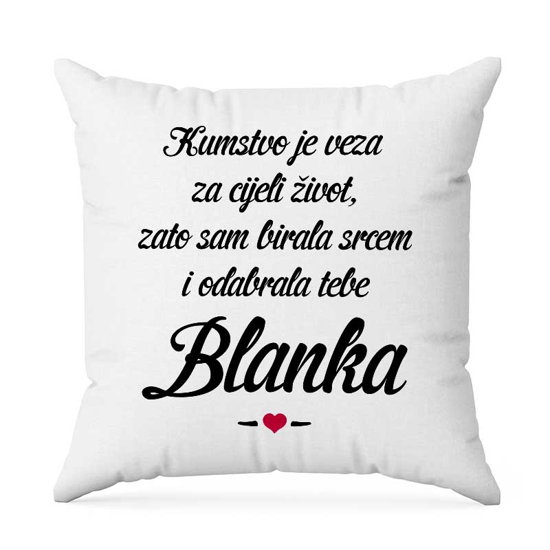 Kumstvo Je Veza Za Cijeli Život, Zato Sam Birala Srcem I Odabrala Tebe Blanka