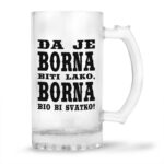 Da Je Borna Biti Lako, Borna Bio Bi Svatko