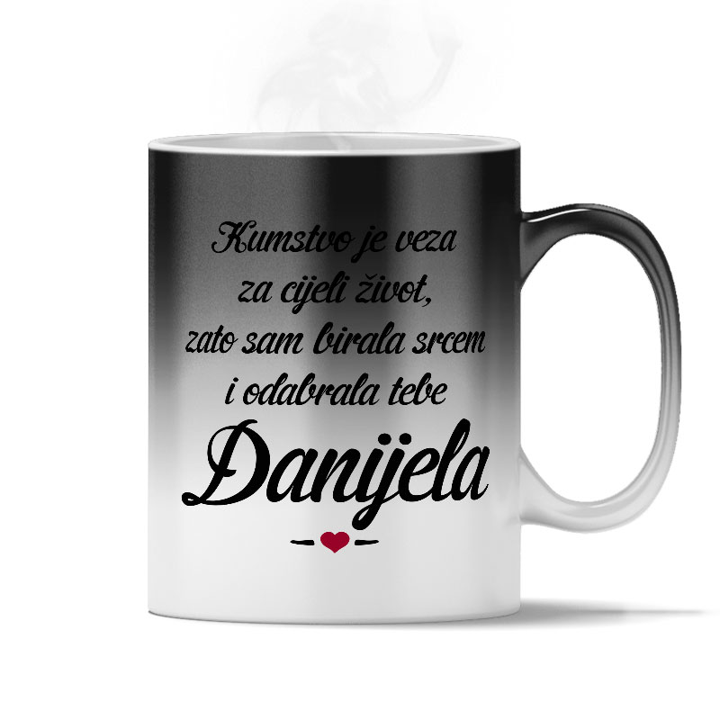 Kumstvo Je Veza Za Cijeli Život, Zato Sam Birala Srcem I Odabrala Tebe Danijela