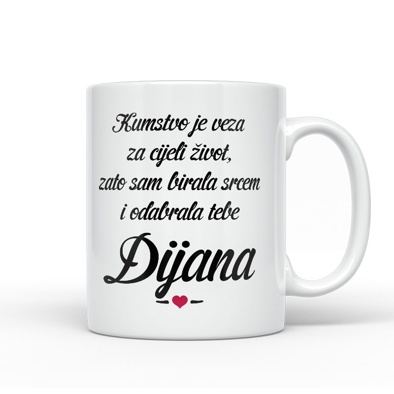 Kumstvo Je Veza Za Cijeli Život, Zato Sam Birala Srcem I Odabrala Tebe Dijana