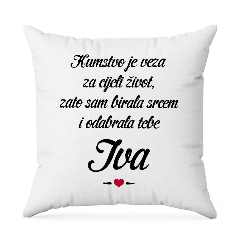 Kumstvo Je Veza Za Cijeli Život, Zato Sam Birala Srcem I Odabrala Tebe  Iva