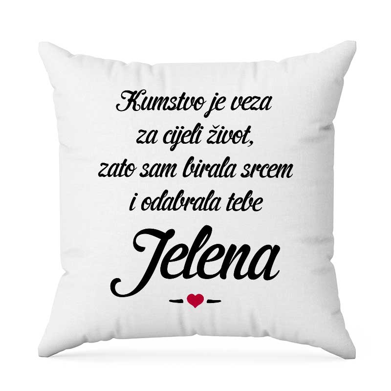 Kumstvo Je Veza Za Cijeli Život, Zato Sam Birala Srcem I Odabrala Tebe Jelena