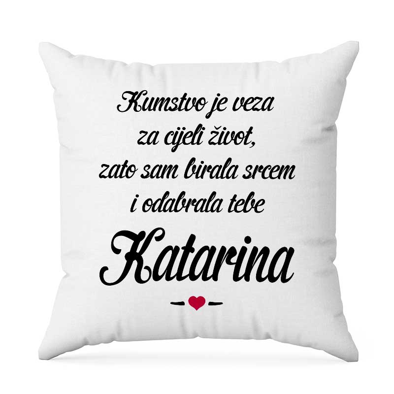 Kumstvo Je Veza Za Cijeli Život, Zato Sam Birala Srcem I Odabrala Tebe Katarina