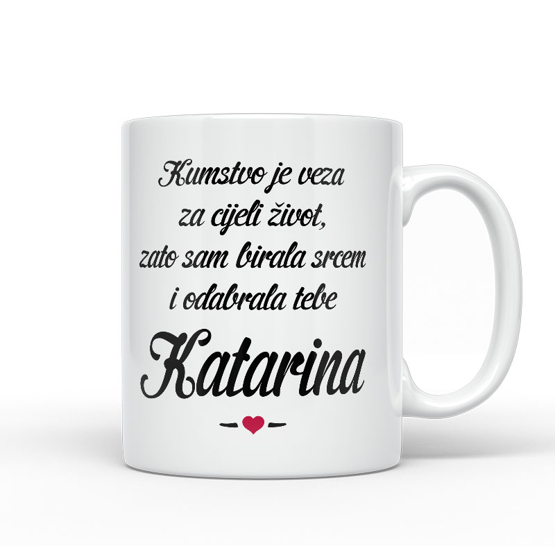 Kumstvo Je Veza Za Cijeli Život, Zato Sam Birala Srcem I Odabrala Tebe Katarina