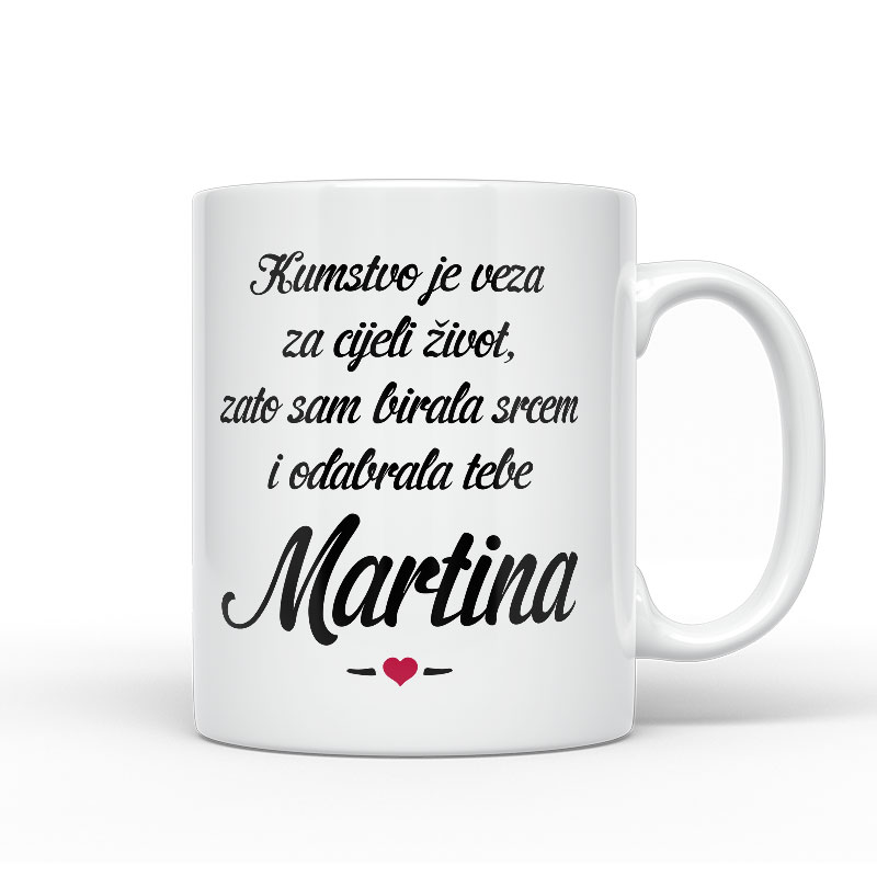 Kumstvo Je Veza Za Cijeli Život, Zato Sam Birala Srcem I Odabrala Tebe Martina