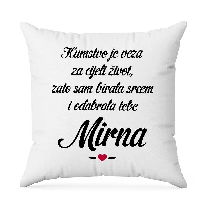 Kumstvo Je Veza Za Cijeli Život, Zato Sam Birala Srcem I Odabrala Tebe Mirna