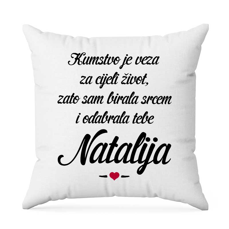 Kumstvo Je Veza Za Cijeli Život, Zato Sam Birala Srcem I Odabrala Tebe Natalija