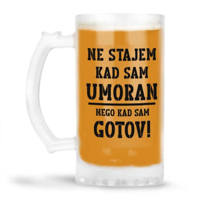 Ne Stajem Kad Sam Umoran, Nego Kad Sam Gotov - Slika 4