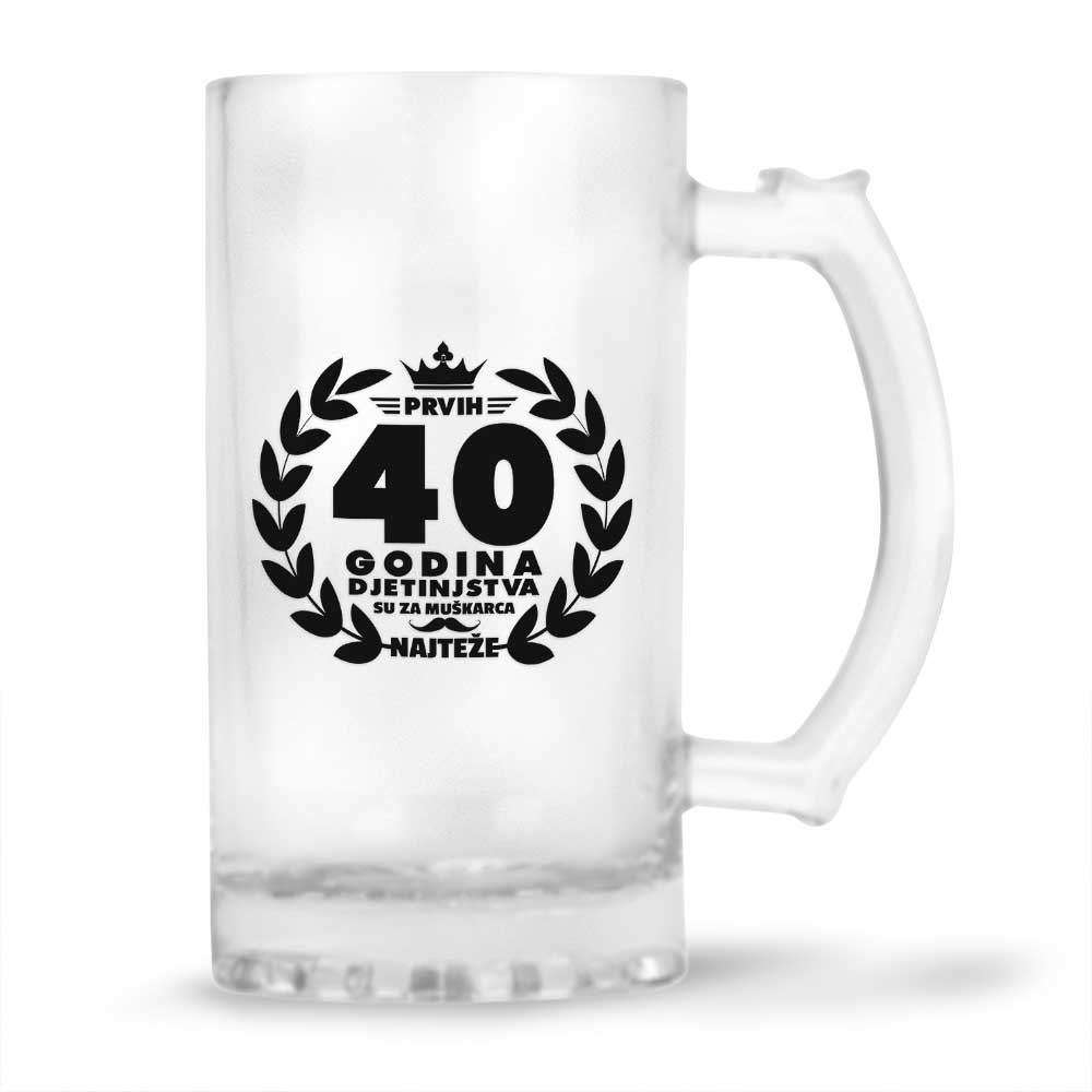 Prvih Četrdeset Godina Djetinjstva Su Za Muškarca Najteže