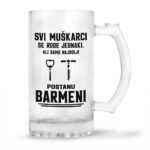 Svi Muškarci Se Rode Jednaki, Ali Samo Najbolji Postanu Barmeni