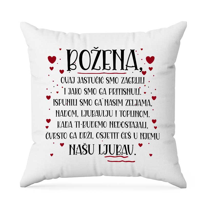 Božena Ovaj Jastučić Smo Zagrlili ….