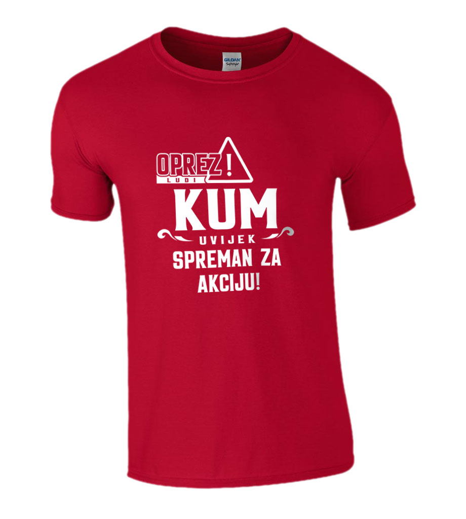 Oprez Ludi Kum Uvijek Spreman Za Akciju