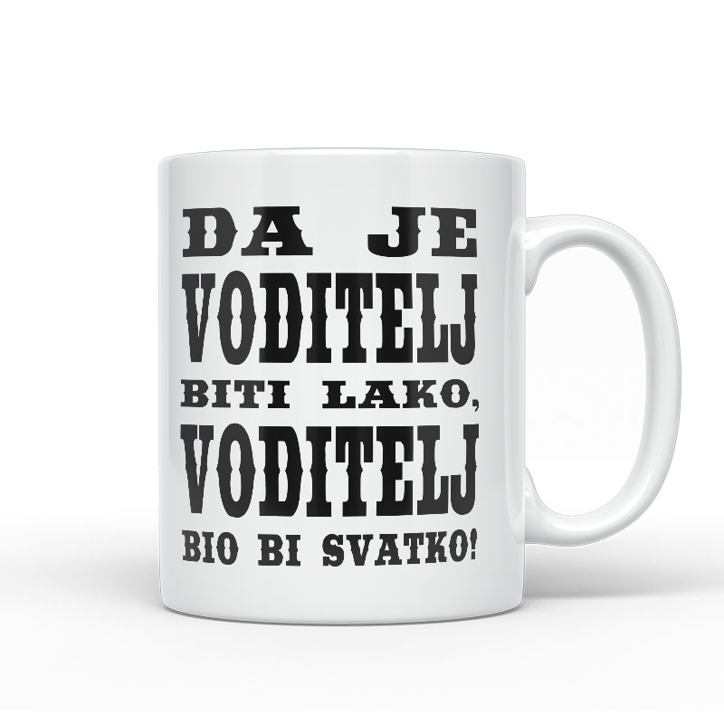 Da Je Voditelj Biti Lako, Voditelj Bio Bi Svatko