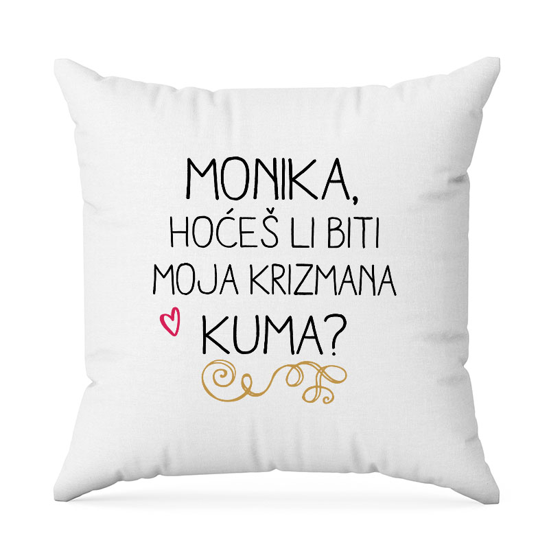 Monika Hoćeš Li Biti Moja Krizmana Kuma