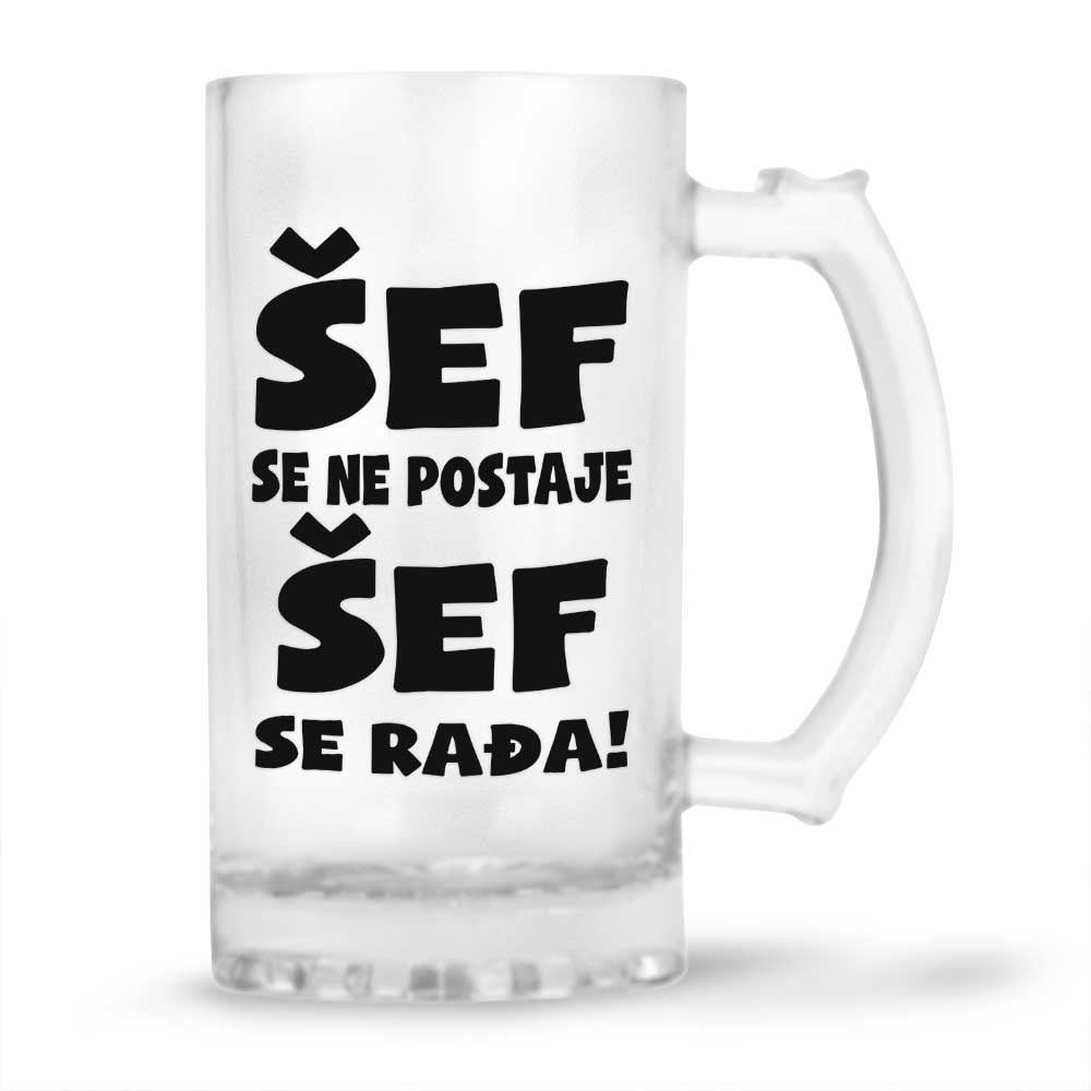 Šef Se Ne Postaje Šef Se Rađa