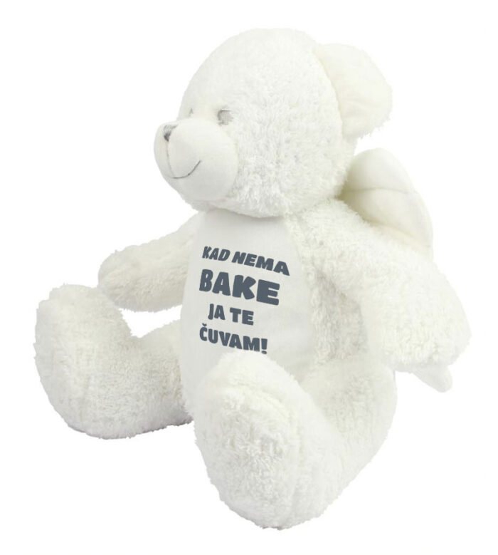 Kad Nema Bake Ja Te Čuvam  | Medo Anđeo - 42 cm - Slika 3