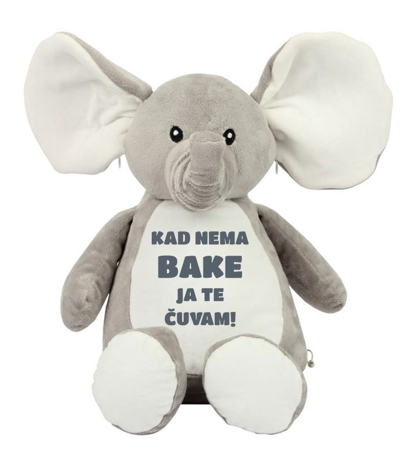 Kad Nema Bake Ja Te Čuvam | Slon – 46 cm