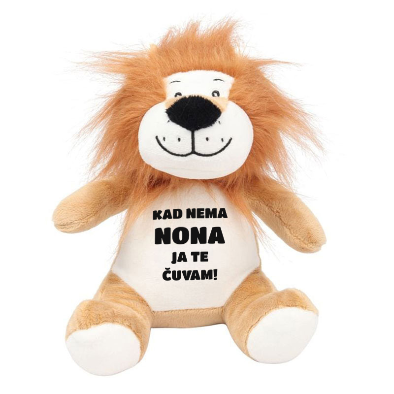 Kad Nema Nona Ja Te Čuvam | Lav - 26 cm