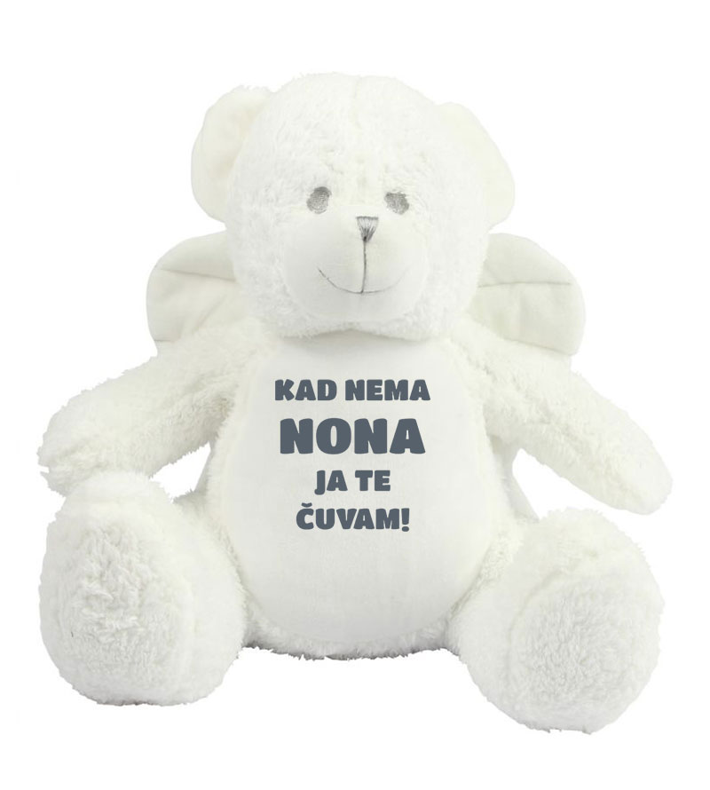 Kad Nema Nona Ja Te Čuvam  | Medo Anđeo - 42 cm