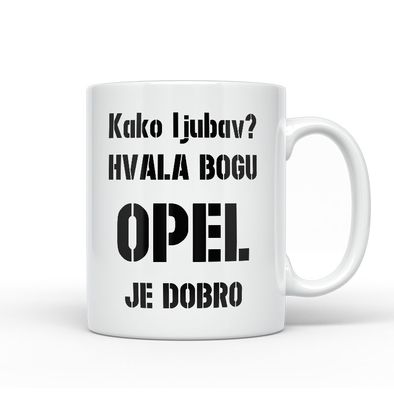 Kako Ljubav? Hvala Bogu Opel Je Dobro