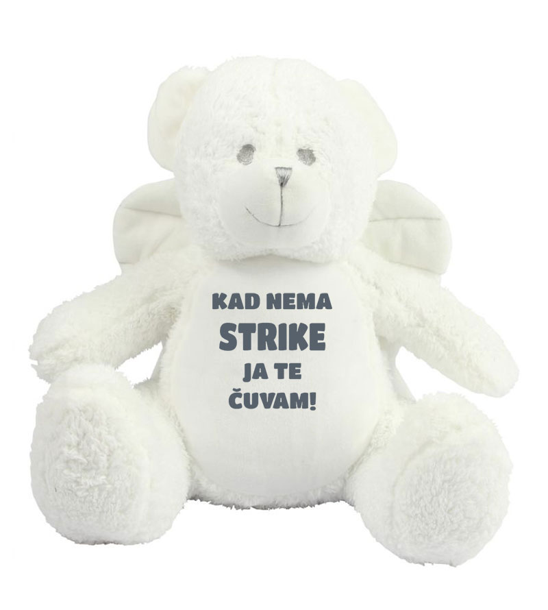 Kad Nema Strike Ja Te Čuvam  | Medo Anđeo - 42 cm