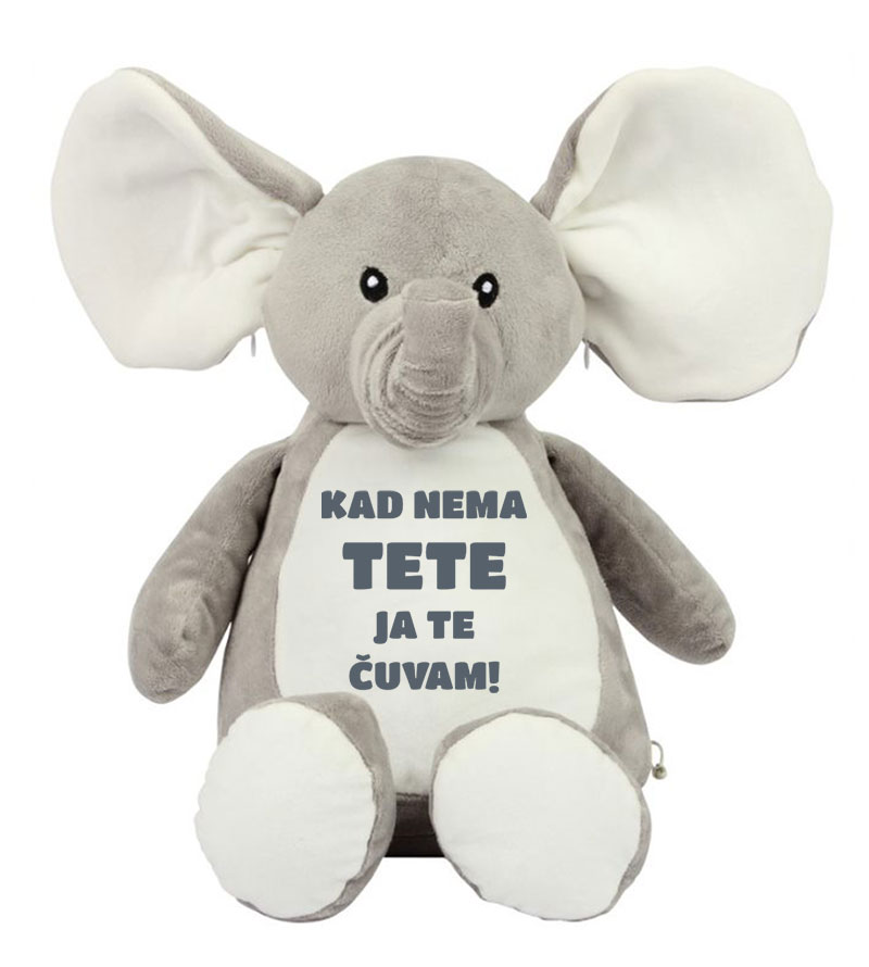 Kad Nema Tete Ja Te Čuvam | Slon – 46 cm