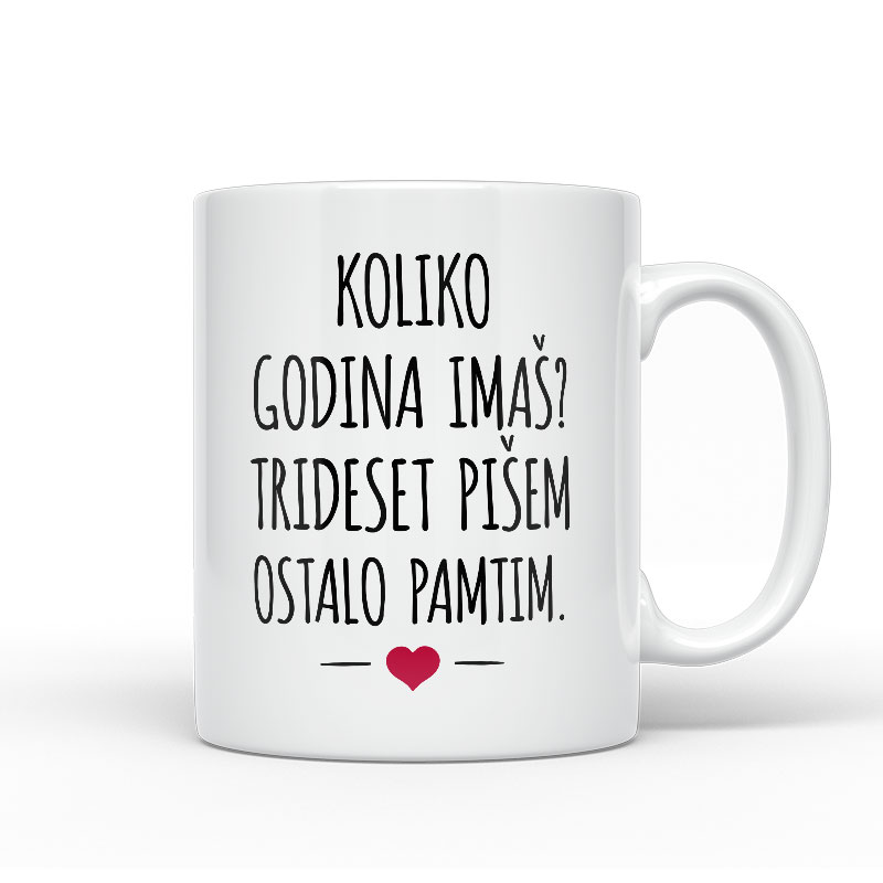 Koliko Godina Imaš | Trideset Pišem Ostalo Pamtim