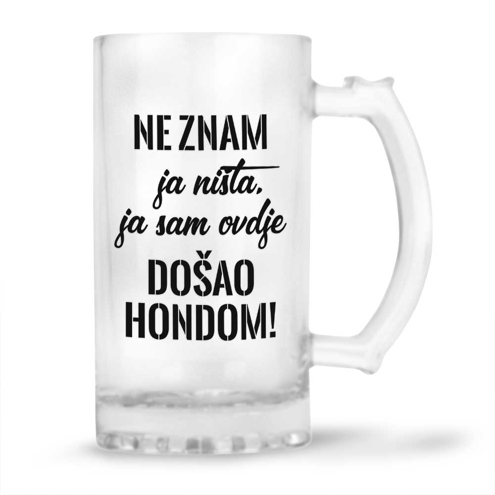 Ne Znam Ja Ništa Ja Sam Ovdje Došao Hondom
