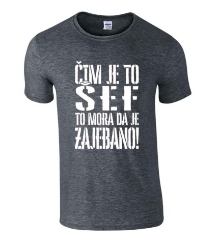ČIM JE TO ŠEF | TO MORA DA JE ZAJEBANO