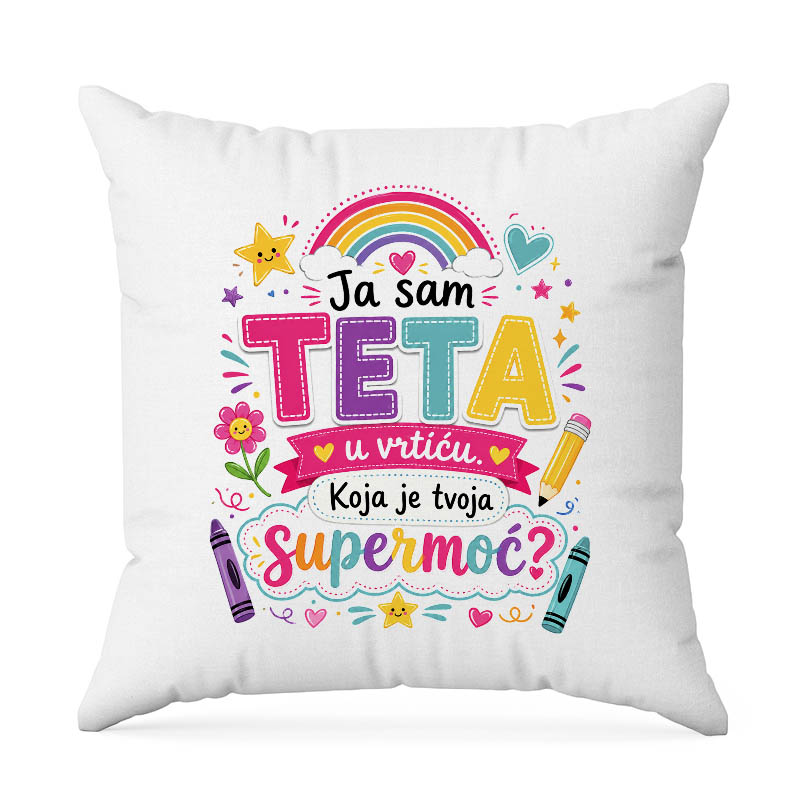 Ja sam TETA u vrtiću. Koja je tvoja supermoć?