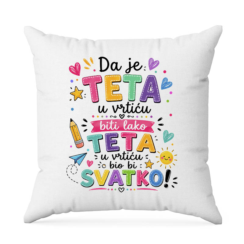 Da je TETA u vrtiću biti lako, TETA u vrtiću bio bi svatko!