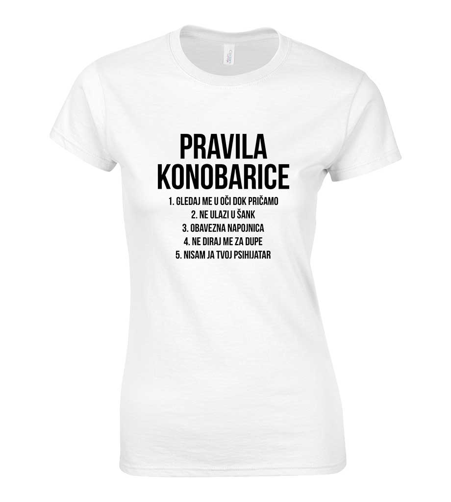 Pravila Konobarice
